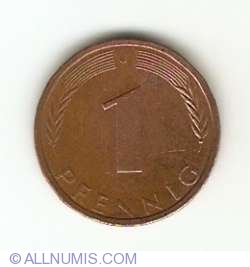 Image #1 of 1 Pfennig 1976 J