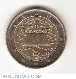 Image #2 of 2 Euro 2007 - 50th anniversary of the Treaty of Rome