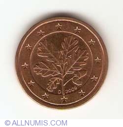 Image #2 of 2 Euro Cent 2009 D