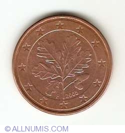 Image #2 of 5 Euro Cent 2008 F