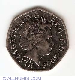 Image #2 of 50 Pence 2006 - 150th Anniversary of the institution of the Victoria Cross