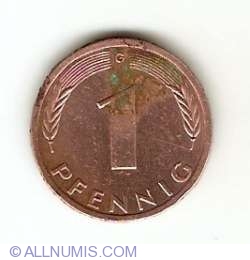 Image #1 of 1 Pfennig 1980 G