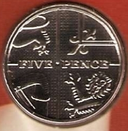 5 Pence 2009