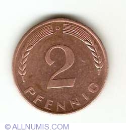 Image #1 of 2 Pfennig 1970 D