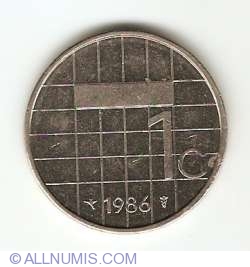 Image #1 of 1 Gulden 1986