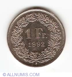 Image #1 of 1 Franc 1992