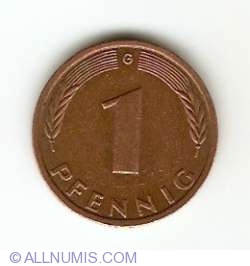 1 Pfennig 1982 G