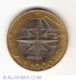 Image #1 of 1000 Lire 1999 R - Exploration