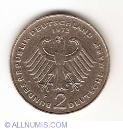 Image #1 of 2 Mărci 1972 F - Konrad Adenauer