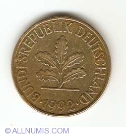 Image #2 of 10 Pfennig 1992 J