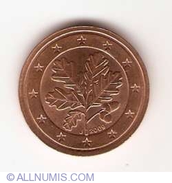 Image #2 of 2 Euro Cent 2009 J