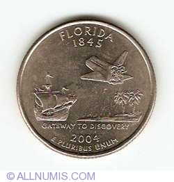 State Quarter 2004 P -  Florida