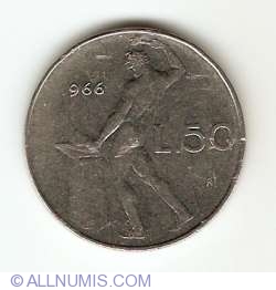Image #1 of 50 Lire 1966