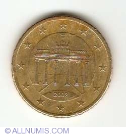 Image #2 of 50 Euro Cent 2002 A