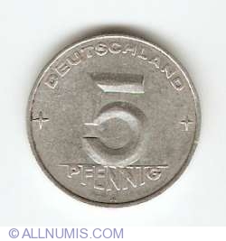 Image #1 of 5 Pfennig 1952 A