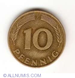 Image #1 of 10 Pfennig 1984 F