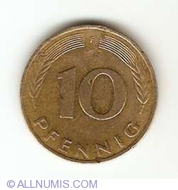 Image #1 of 10 Pfennig 1989 F