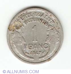 Image #1 of 1 Franc 1947