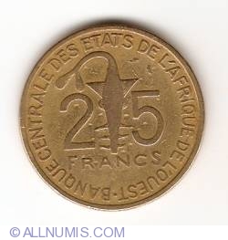 Image #1 of 25 Francs 1971