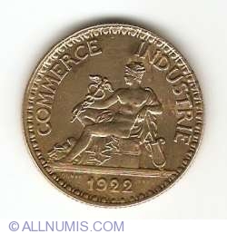 Image #2 of 2 Francs 1922