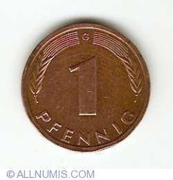 Image #1 of 1 Pfennig 1991 G