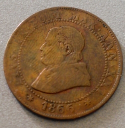 1 Soldo 1866 R (XXI)
