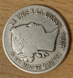 40 Centimos 1864