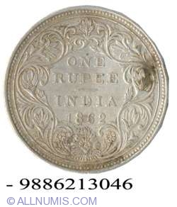 Image #2 of 1 Rupie 1862