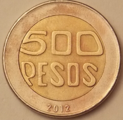 Image #1 of 500 Pesos 2012