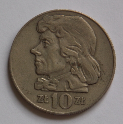 10 Zlotych 1969