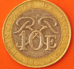 10 Franci 1992