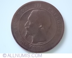 10 Centimes 1856 MA