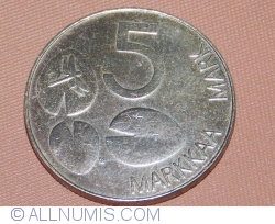 5 Markkaa 1998