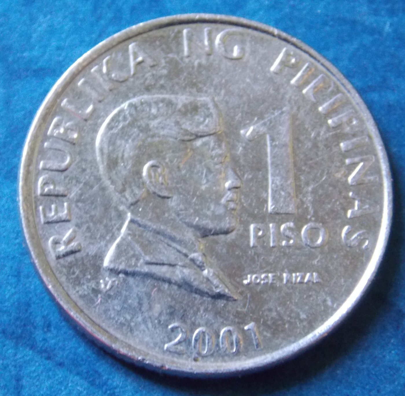 1 Piso 2001 Republic 1995 Philippines Coin 36507
