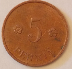 Image #1 of 5 Pennia 1936