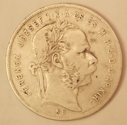Image #2 of 1 Forint 1878