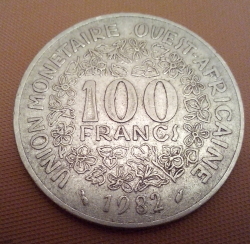 100 Francs 1982