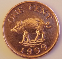 Image #1 of 1 cent 1999