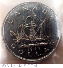 Image #2 of 1 Dolar 1949 - Newfoundland
