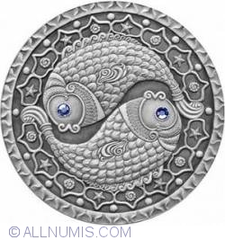 Image #1 of 20 Ruble 2009 - Signs of the Zodiac Series - Pisces