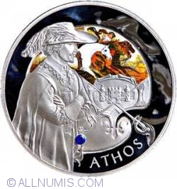 20 Roubles 2009 - The Three Musketeers - Athos
