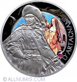 20 Roubles 2009 - The Three Musketeers - D'Artagnan