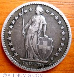 Image #2 of 2 Francs 1878