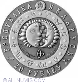 Image #1 of 20 Ruble 2009 - Zodiac - Sagittarius