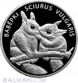 Image #2 of 20 Ruble 2009 - Squirrels