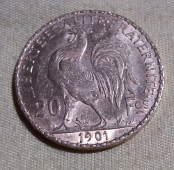 20 Francs 1901 A