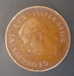 1/2 Penny 1943