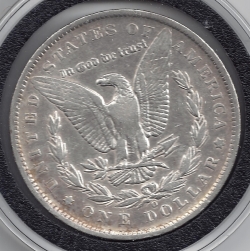 Image #2 of Morgan Dollar 1891 O