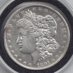 Image #1 of Morgan Dollar 1891 O