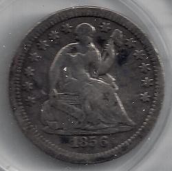 Image #1 of Seated Liberty Half Dime 1856